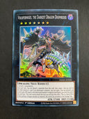 Yugioh Voloferniges, the Darkest Dragon Doomrider DAMA-EN045 Super Rare 1st NM