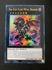 Yugioh Red-Eyes Flare Metal Dragon RA01-EN038 Ultra Rare 1st Edition LP