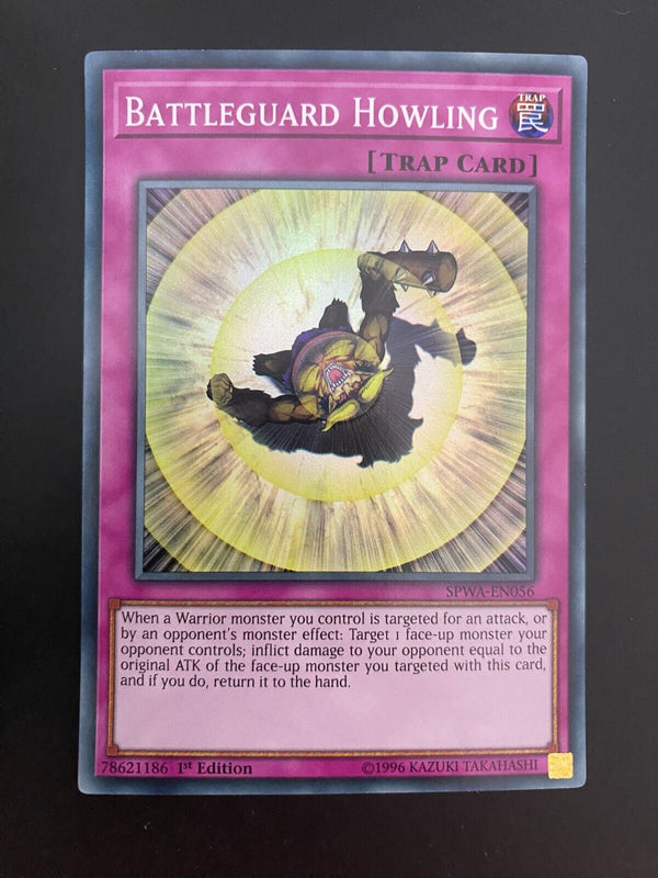 Yugioh Battleguard Howling SPWA-EN056 1st Edition MINT