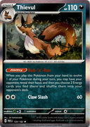 Pokemon Thievul 120/182 Paradox Rift Holo NM