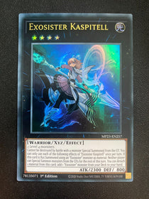 Yugioh Exosister Kaspitell MP23-EN257 Ultra Rare 1st Edition NM/MINT