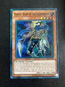 Yugioh Raiden, Hand of the Lightsworn SDLI-EN003 Super Rare Unlimited Edition NM