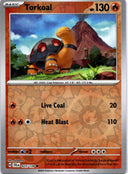 Pokemon Torkoal 025/159 Journey Together Reverse Holo NM