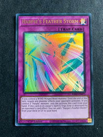 Yugioh Harpie's Feather Storm RA01-EN073 Ultra Rare 1st Edition NM