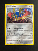 Pokemon Zacian 139/192 Rebel Clash Cracked Ice Holo NM