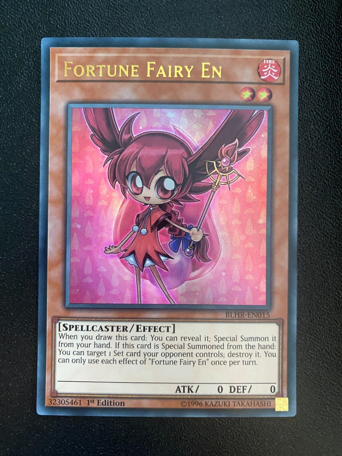 Yugioh Fortune Fairy En BLHR-EN015 Ultra Rare 1st Edition MP/LP