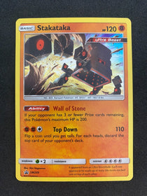 Pokemon Stakataka SM209 Cosmos Black Star Promos Holo NM