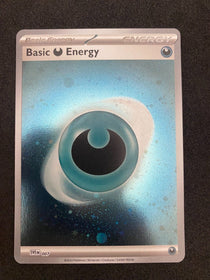 Pokemon Basic Darkness Energy SVE 007 Swirl Scarlet Violet NM