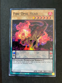 Yugioh Fire Opal Head MP23-EN050 Super Rare 1st Edition NM