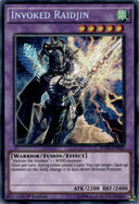 Yugioh Invoked Raidjin FUEN-EN028 Secret Rare 1st Edition VLP/NM