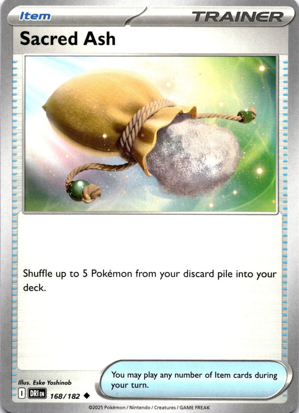 Pokemon Sacred Ash 168/182 Destined Rivals Non Holo NM