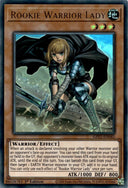 Yugioh Rookie Warrior Lady GFP2-EN043 Ultra Rare 1st Edition NM