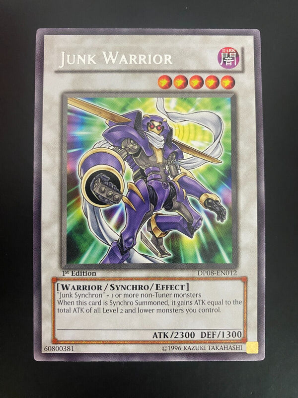 Yugioh Junk Warrior DP08-EN012 Rare 1st Edition NM/MINT