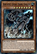 Yugioh Ancient Gear Dark Golem LEDE-EN006 Super Rare 1st Edition NM