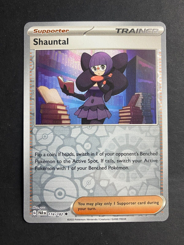 Pokemon Shauntal 174/182 Pradox Rift Reverse Holo NM