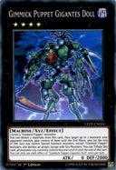 Yugioh Gimmick Puppet Gigantes Doll LED5-EN034 Super Rare 1st Edition NM