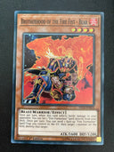 Yugioh Brotherhood of the Fire Fist - Bear FIGA-EN023 Super Rare 1st Edition NM