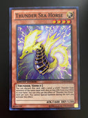 Yugioh Thunder Sea Horse CT10-EN016 Super Rare Limited Edition LP