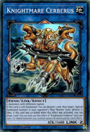 Yugioh Knightmare Cerberus FLOD-EN045 Super Rare 1st Edition VLP/NM