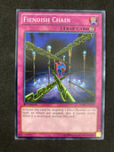 Yugioh Fiendish Chain SDBE-EN034 1st Edition NM