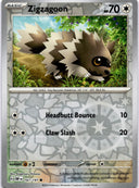 Pokemon Zigzagoon 167/197 Obsidian Flames Reverse Holo NM