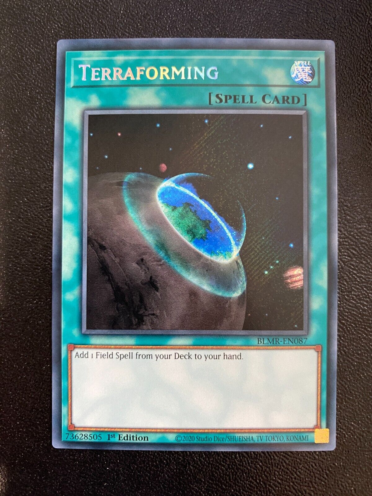 Yugioh Terraforming BLMR-EN087 Secret Rare 1st Edition NM