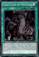 Yugioh The Claw of Hermos DRL2-EN013 Secret Rare 1st Edition LP