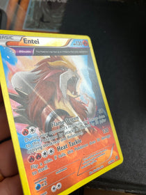 Pokemon Entei 15/98 XY Ancient Origins Rare Reverse Holo MP