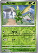 Pokemon Scyther 004/197 Obsidian Flames Reverse Holo NM