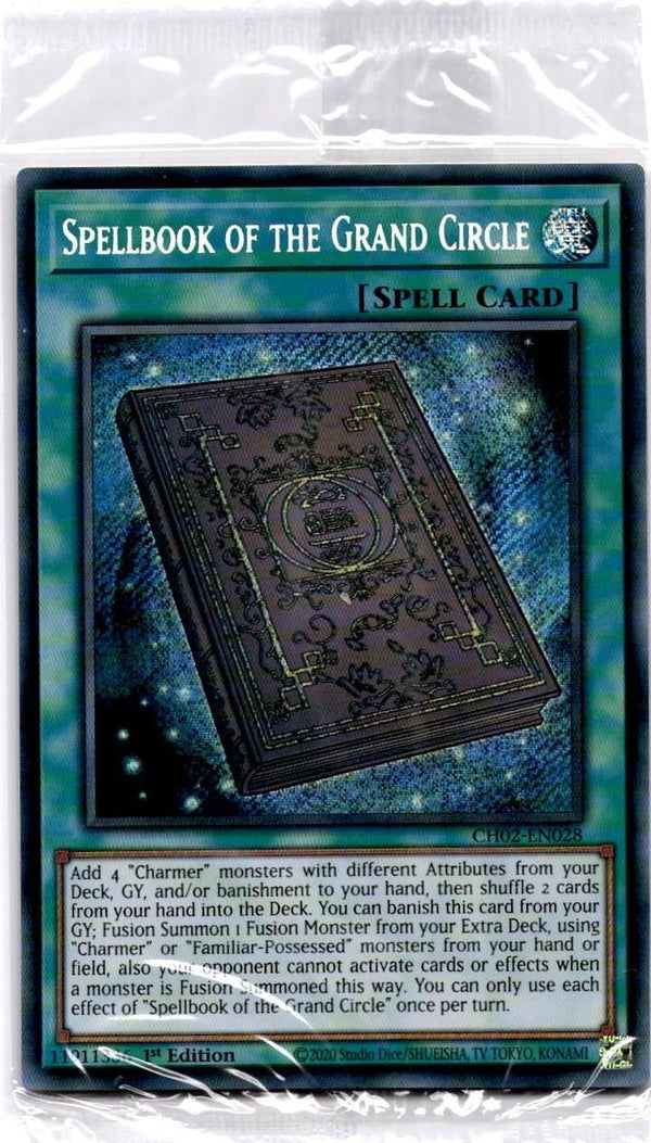 Yugioh Spellbook of the Grand Circle CH02-EN028 Secret Rare 1st Ed (sealed) NM