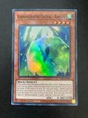 Yugioh Adamancipator Crystal - Raptite SESL-EN005 Super Rare 1st Edition VLP/NM