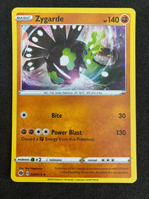 Pokemon Zygarde 028/073 Champion's Path Holo NM-MINT