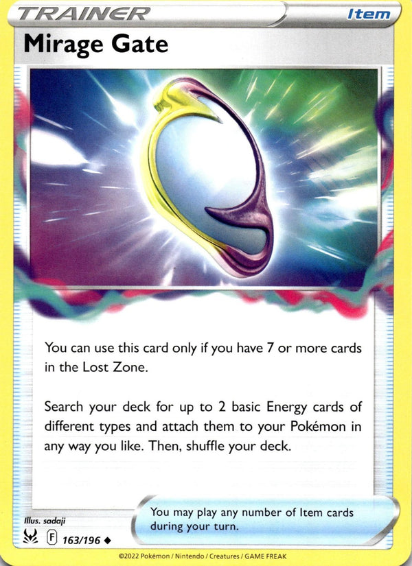 Pokemon Mirage Gate 163/196 Lost Origin Non Holo NM