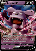 Pokemon Granbull V 057/172 Brilliant Stars Full Art Holo NM