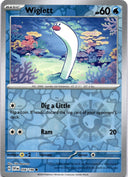 Pokemon Wiglett 056/198 Scarlet Violet Base Reverse Holo NM