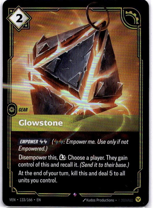 Riftbound Glowstone 133/166 Vendetta Rare NM