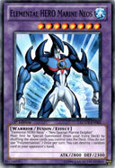 Yugioh Elemental HERO Marine Neos LCGX-EN062 Common 1st Edition LP