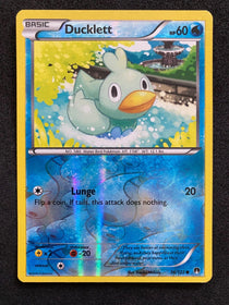 Pokemon Ducklett 36/122 XY BREAKpoint Reverse Holo LP