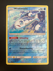 Pokemon Wishiwashi 37/145 Guardians Rising Reverse Holo NM