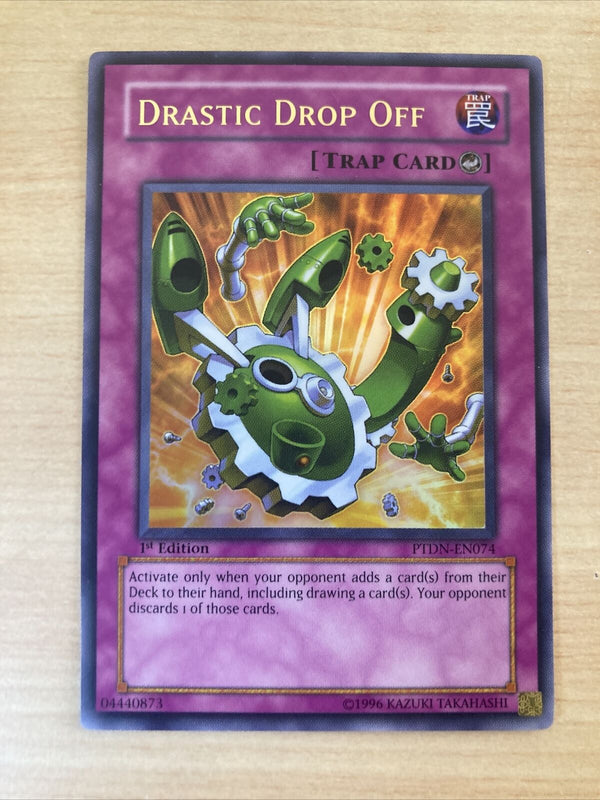 Yugioh Drastic Drop Off PTDN-EN074 1st Edition Ultra Rare NM/M