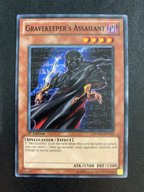 Yugioh Gravekeeper's Assailant SDMA-EN013 Common 1st Edition LP