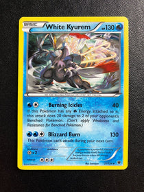 Pokemon White Kyurem 21/124 XY Fates Collide Rare Holo LP