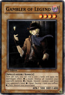 Yugioh Gambler of Legend GLAS-EN031 Common 1st Edition DAMAGED