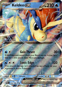 Pokemon Keldeo ex 030/086 White Flare Full Art Holo NM