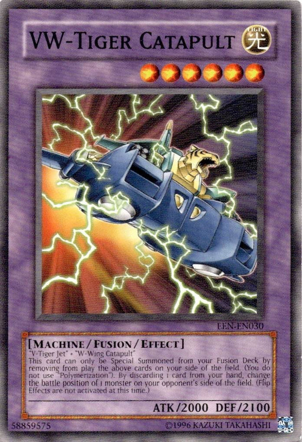 Yugioh VW-Tiger Catapult EEN-EN030 Common Unlimited Edition NM