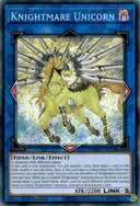 Yugioh Knightmare Unicorn RA01-EN043 Secret Rare 1st Edition NM