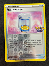 Pokemon Egg Incubator 066/078 Pokemon Go Reverse Holo NM