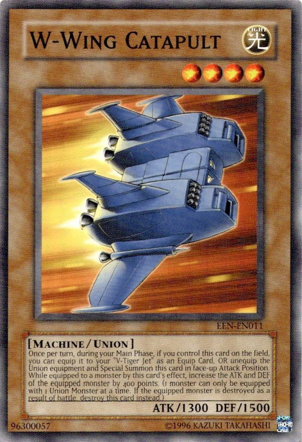 Yugioh W-Wing Catapult EEN-EN011 Common Unlimited Edition NM