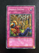 Yugioh Needle Ceiling GLD1-EN041 Common Limited Edition DMG