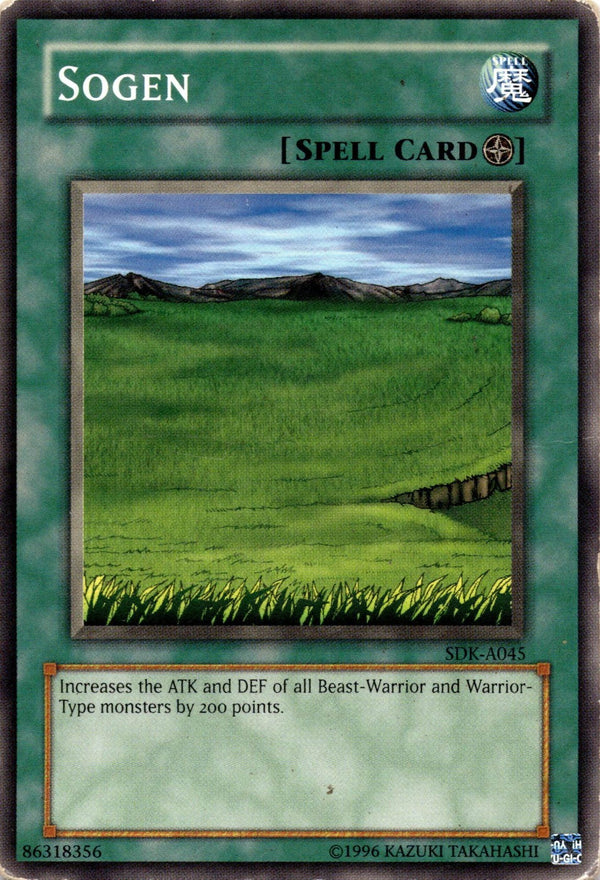 Yugioh Sogen SDK-A045 Common Unlimited Edition HP